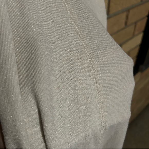 H by Halston Cardigan Sweater Open Front Long Beige Women’s Size M - Picture 5 of 6